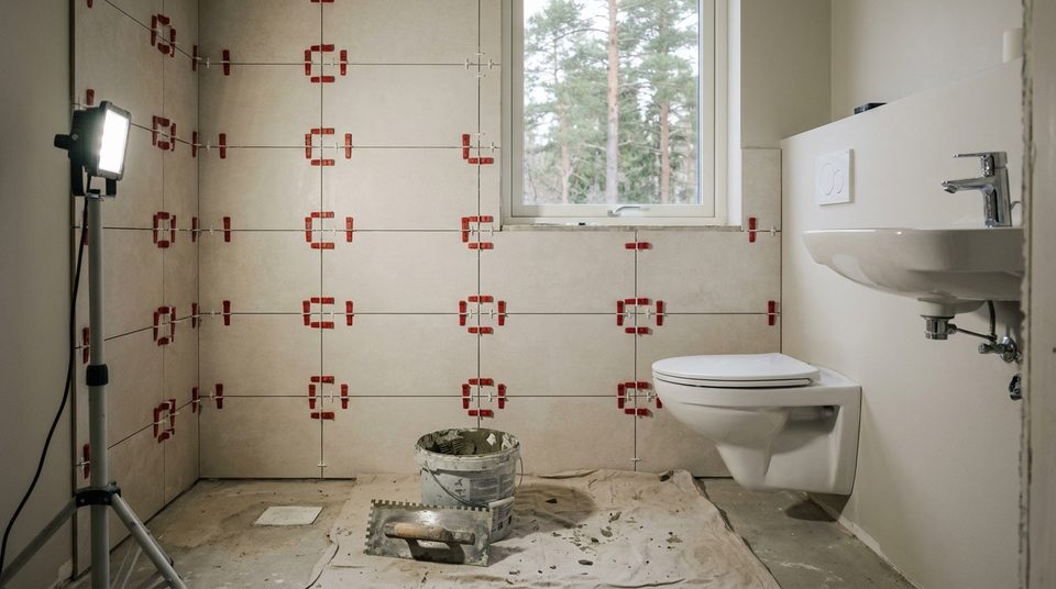 Kakel och klinker i badrum